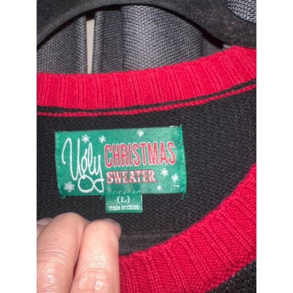 Ugly Christmas Sweater Xmas Size Large - Picture 2 of 3